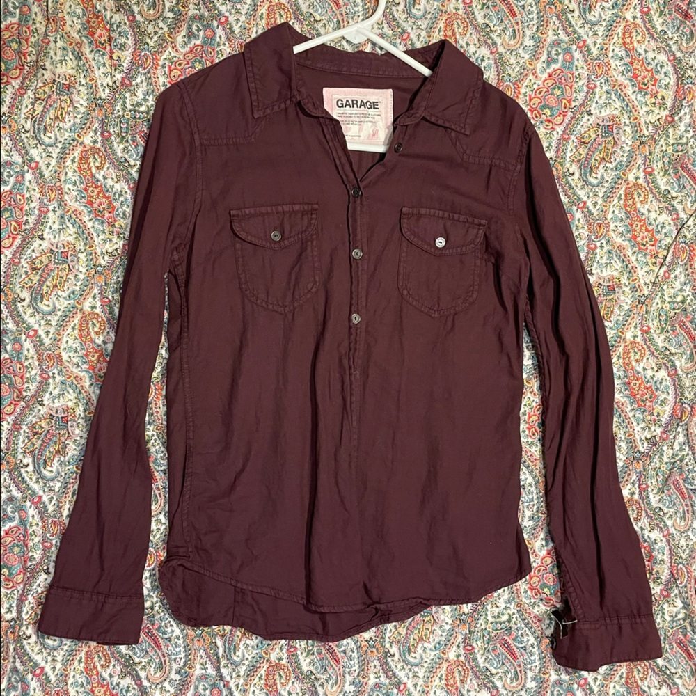 casual button-up